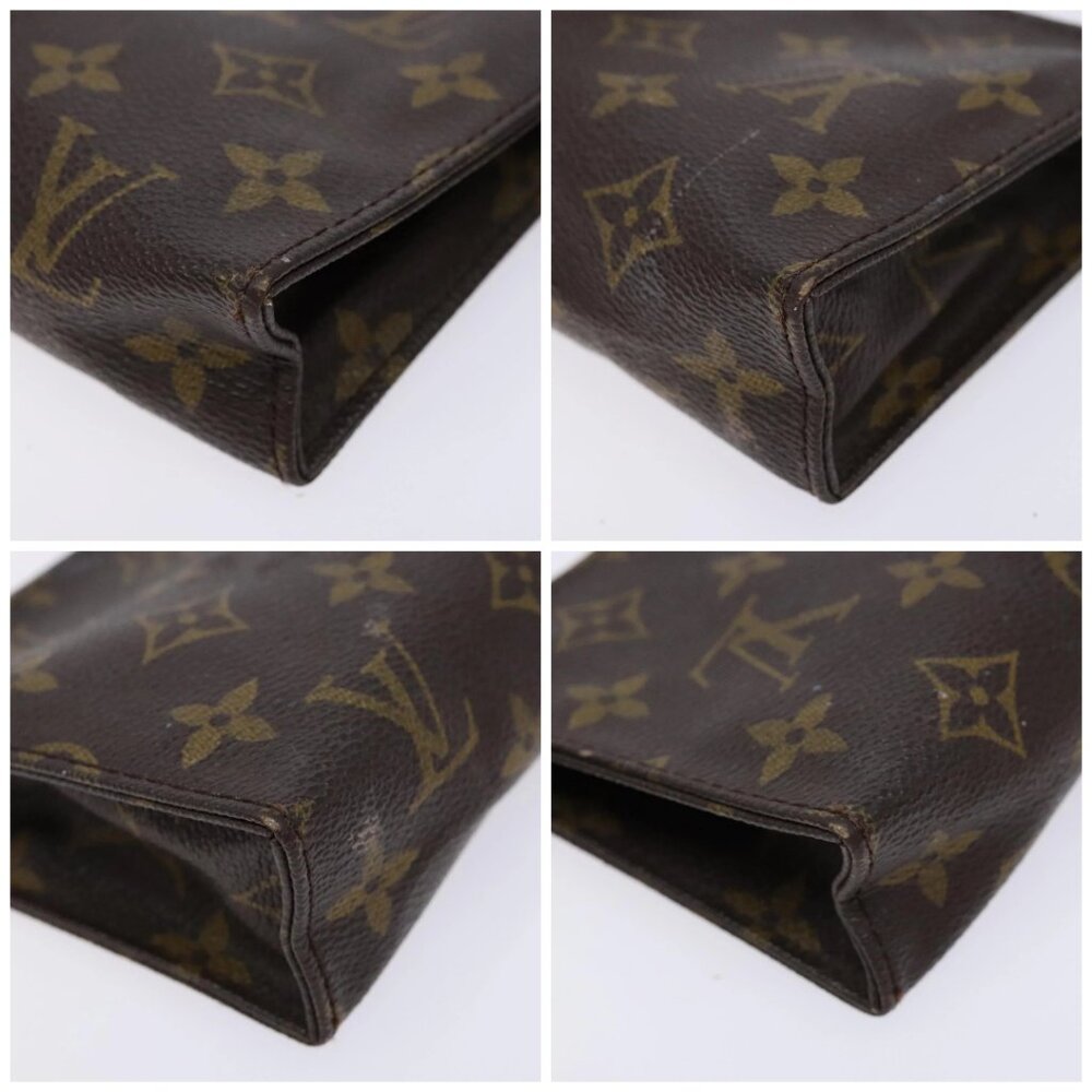 LOUIS VUITTON Monogram Poche Toilette 15 Pouch M47546 LV Auth 130707 - Picture 14 of 16
